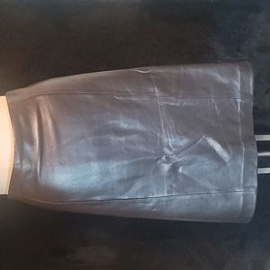 TALBOTS 100% Soft Leather Skirt